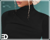 Black Side Split Gown