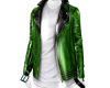 ~Leather Jacket Green