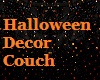 V Halloween Decor Couch
