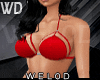 WD | Red Sexy Bikini
