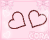 "heart earrings"