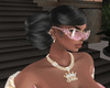 gld/dmn set of earrings