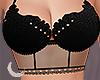 Black Lace Crop