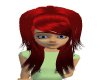 Red Elvira Hair