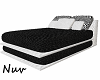 Black & White Bed