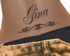 Gina tattoo