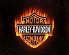 Harley Logo in Glass