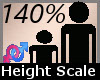 Height Scale 140% F