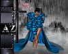 *az* encore gown blue