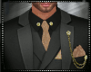 Black & Gold 3Pc Suit