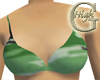Bikini green army Top