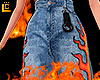 Calça Flame Grunge
