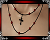 {S} Cross Necklace