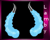 *L* Babygirl Horns Blue