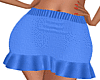 Ruffle Blue Skirt