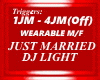 DJ LIGHT, JUST MARRIED