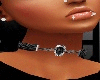 braided onyx colar