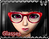 - Red Glossy Glasses