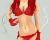 moving red rave bikini