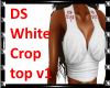 DS White Crop Top V1