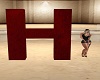 letter red H