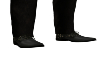 Blk & Gld Dress Shoes