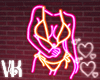 VK~Neon Sing/Sexy Girl