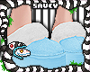 Cozy Slippers Blue