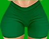 cozy green shorts