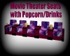 Movie popcorn chairs