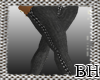 [E] BH gray jean pants