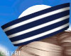 C~Blue Nautical Hat