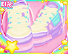 . kawaii pastel sneakers