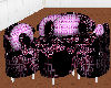 Black And Pink Couch