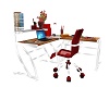 Comfy Red Computer Desk
