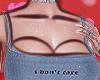 i don't care blouse ♥