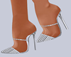 ROSE Silver Heels