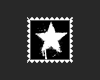White star stamp