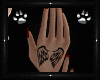 Red Wing Tattoo Nails