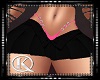 Y2K Skirt Black Pink