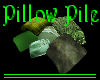 Pillow Pile Green