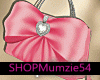 Mine Vday Heart Bag Pink