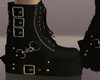 ++ Goth Buckles Boots