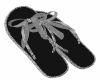 Adrianna Black Flip Flop