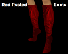 Red Rusted Boots