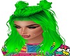 Toxic Neon Green Hair