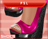 PSL Sassy Pink Wedge