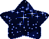 sticker star blue