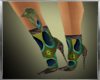 PEACOCK LOW CUT BOOTS