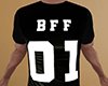 BFF 01 Shirt Black (M)